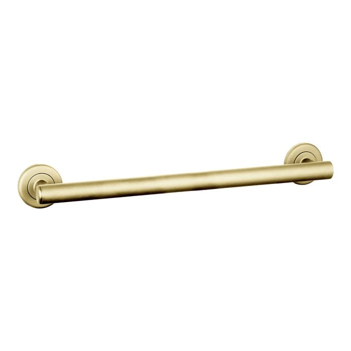 evekare 600mm Brushed Brass Linear Grab Rail