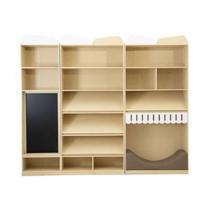 Jooyes Montessori Reading Corner Bookshelf Set D