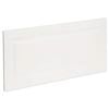 Kaboodle 600mm Gloss White Heritage Slimline Door