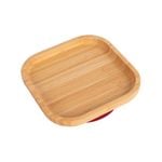 Tiny Dining Children's Bamboo Suction Square Plate