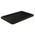 Handy Black Storage Crate Lid