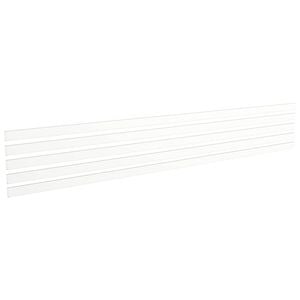 ProtectorAl Pearl White Additional Slats For Slat Screen Kit 1795W - 5 Pack