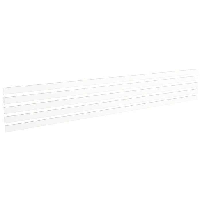 ProtectorAl Pearl White Additional Slats For Slat Screen Kit 1795W - 5 Pack