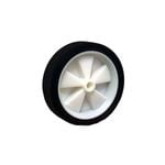Move It 150mm Black Rubber Tyre with White Plastic Centre