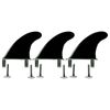 Softboard replacement bolt through surfboard fins with screw - Set Of 3 (thruster Set)