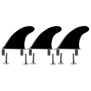 Softboard replacement bolt through surfboard fins with screw - Set Of 3 (thruster Set)