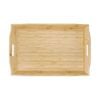Olympia Bamboo Butlers Tray Sustainable Wood Serving Tray 76x584x381mm