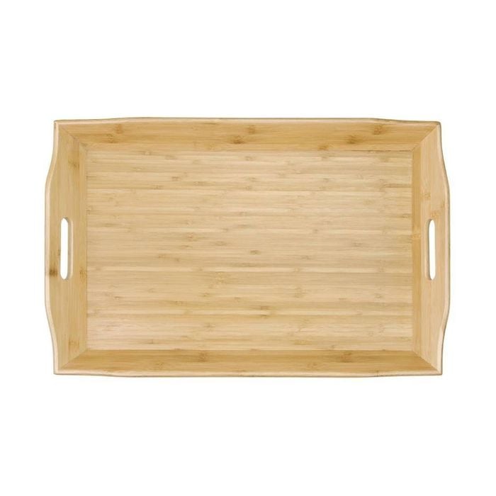 Olympia Bamboo Butlers Tray Sustainable Wood Serving Tray 76x584x381mm