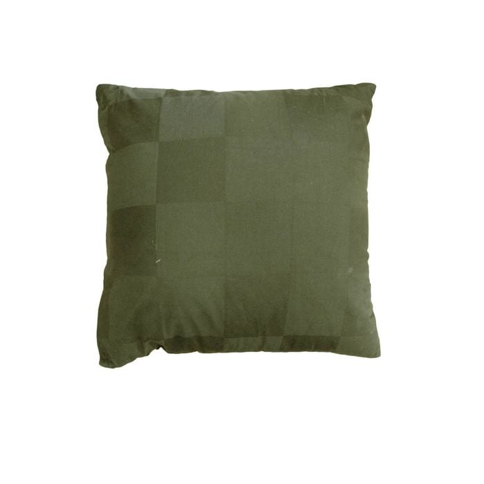 Orient Sense Dominic Olive Gingham Jacquard Cushion Cover