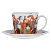 Ashdene Quirky Cats Cup & Saucer 280ml 15x15x7.5cm  - Photobomb