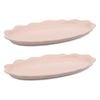 2PK Jamie Oliver Big Love Pass-Me Platter Stoneware 35x20cm - Pink