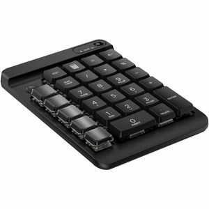 HP 435 Keypad - Wireless Connectivity - Black - Mechanical Keyswitch - Bluetooth - 5.3 - 10 m - Calculator Hot Key(s)