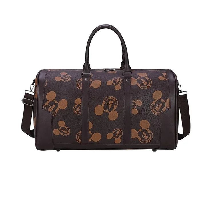 Portable Leisure Travel Bag Brown