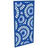 ProtectorAl 300-1200w x 1201-2400h Light Blue/Gloss White Sunburst Unframed Composite Deco Panel