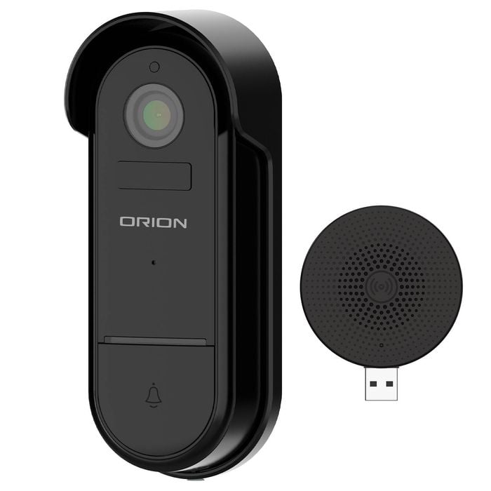 Orion Grid Connect Smart 2K-Pro Rechargeable Video Doorbell Camera