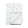 Living Textiles Sherpa Blanket - Elephant Playtime
