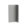 Kaboodle 800x900mmmm Oyster Modern Corner Base Cabinet Doors