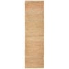 The Rug Connection Bee Natural Jute 400x80cm - Large Runner Hand Loomed Jute Indoor Rug