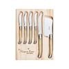 Laguiole Jean Neron 6pc. Cheese Serving Set - Light Horn