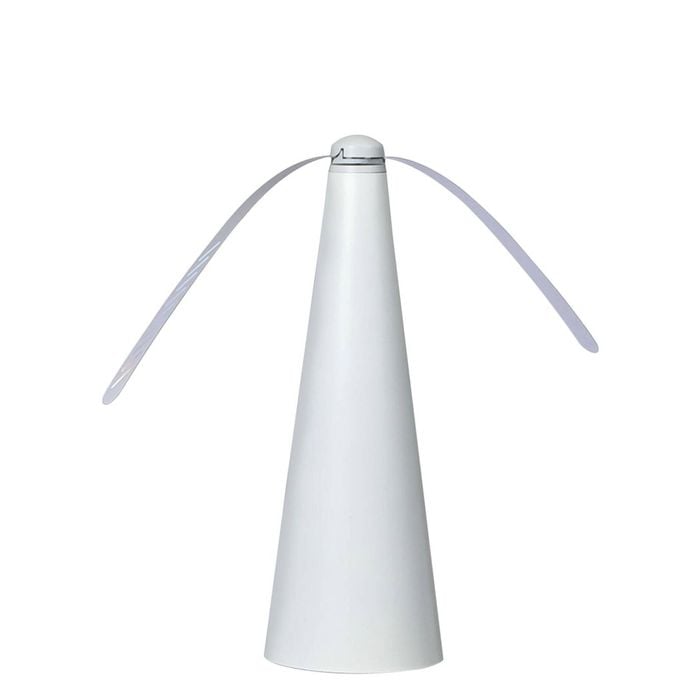 Chemical Free Fly Repellent Fan In White Colour With Pothook
