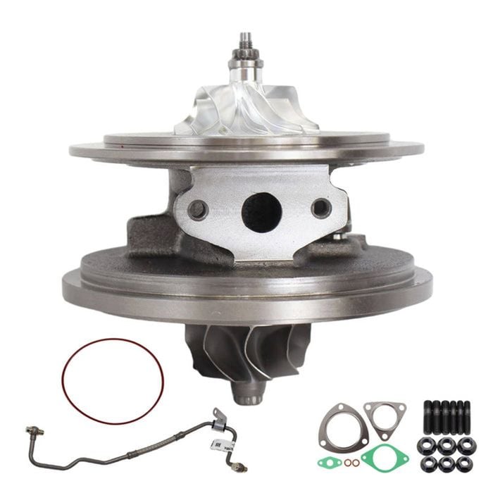 Upgrade Billet Turbo Cartridge Chra Core With Oil Feed Pipe For Mazda Bt-50 2.2l 2011 Onwards