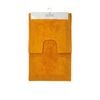 J.Elliot 2000GSM 2 Pce Dawson 100% Cotton Bath Mat Set Mustard