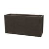 Northcote Pottery 80 x 31 x 36cm Black Precinct Lite Terrazzo Trough