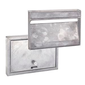 Sandleford 160 x 235mm Aluminium Brick-In Letterbox Set