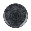 Churchill Coupe Plate Studio Prints Homespun Charcoal Black 260mm Pack Of 12