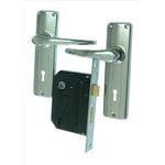 Xcel Chrome Plated Mortice Lock With Handles