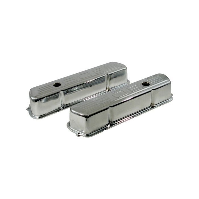 Chromed Steel Holden V8 Rocker Cover, With 308 Logo