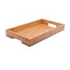 Essen Bamboo Rectangle Tray 50x30x6 Serving Natural Finish Serveware Beige