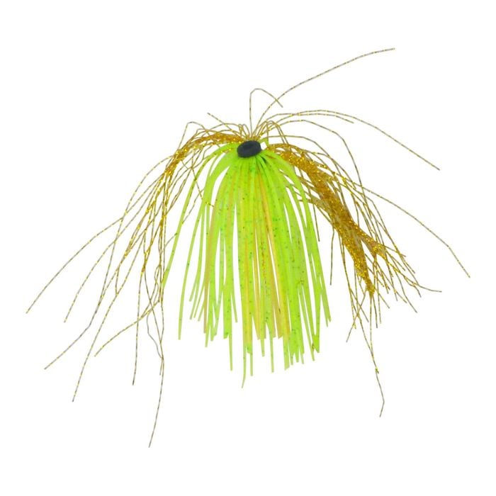 Dekoi Krystal Jigging Skirts, Gold Chartruese, 3 Pack