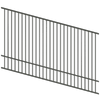 ProtectorAl 1201 - 2400 x 1500mm Woodland Grey Raked Up to 15º Flat Top Pool Fence Panel
