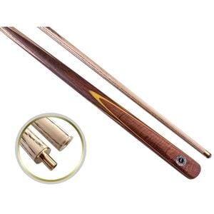 Desert Cue 2 Pieces with rod Jarrah butt with 4 thickened Jarrah splice