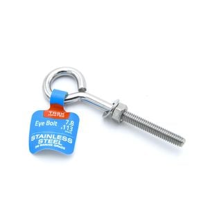 Taskmaster 7.8 x 113 x 19mm 316 Stainless Steel Eye Bolt