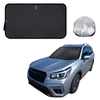 Front Windscreen Sun Shade for Subaru Forester 2018 - 2025 (SK) - Standard 150 x 85 cm - Black