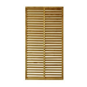 Latticemakers 1800 x 900mm Louvre Timber Screen