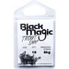 Black Magic Spiral Trout Fishing Snap Clip 1 (8kg Breaking Strength)