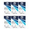 6x Jarvis Walker Tangle Free Flathead Rig Hooks Size 3/0