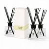 Nicola Spring Glass Reed Diffusers 200ml - Vanilla Sands - Pack Of 3 - Sweet Creamy Fragrance With 8 Reeds Each Long Lasting