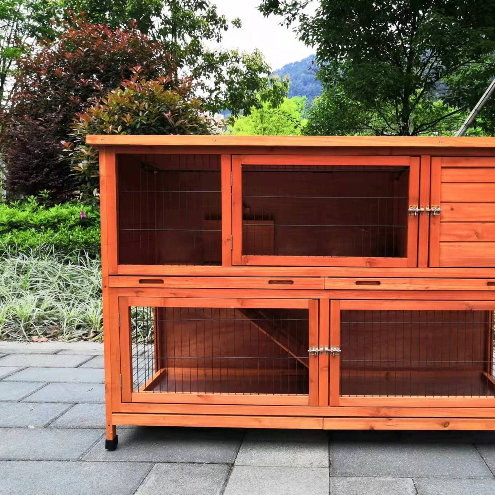 Rose cottage rabbit hutch cover discount