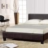 Istyle Prada Single Bed Frame Pu Leather Brown