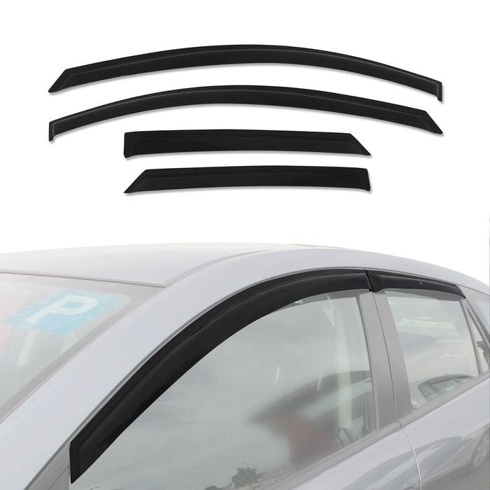 AUSGO Weather Shields for Mazda 3 BL Series Hatch 5dr 2009-2013 Weathershields Window Visors Wind Deflectors