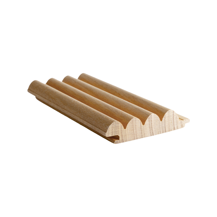 Easycraft 21mm 2700 x 78mm Tasmanian Oak Select Contours Ripple General Purpose Lining