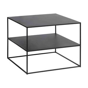 Modern Furniture PEBBLE Coffee Table 65x65cm - Black