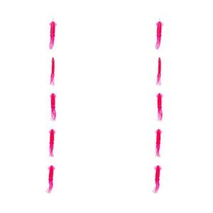 2PK Sea Pro 5 Squid Daisy Chain Offshore Trolling Lure 25.5x14cm - Pink