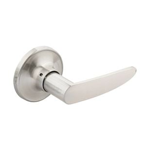Ikonic Brushed Nickel Norr Dummy Lever