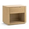 Marcus 60cm Natural Ash 1 Drawer Bedside Table