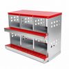 Pawz Chicken Nesting Box 6 Hole 2-Tier Roll Away Egg Collection Galvanized Coop
